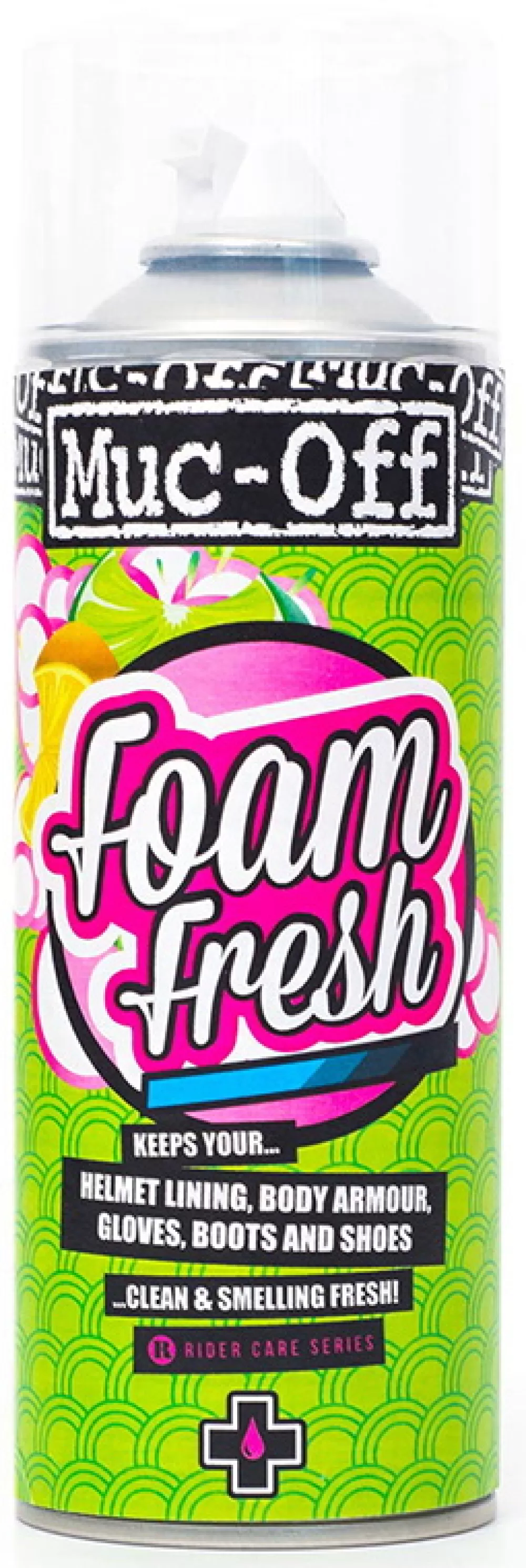 Muc-Off Cykelpleje | Foam Fresh Cleaner - 400 Ml (Hjelm, Sko, Skum Opfrisker)