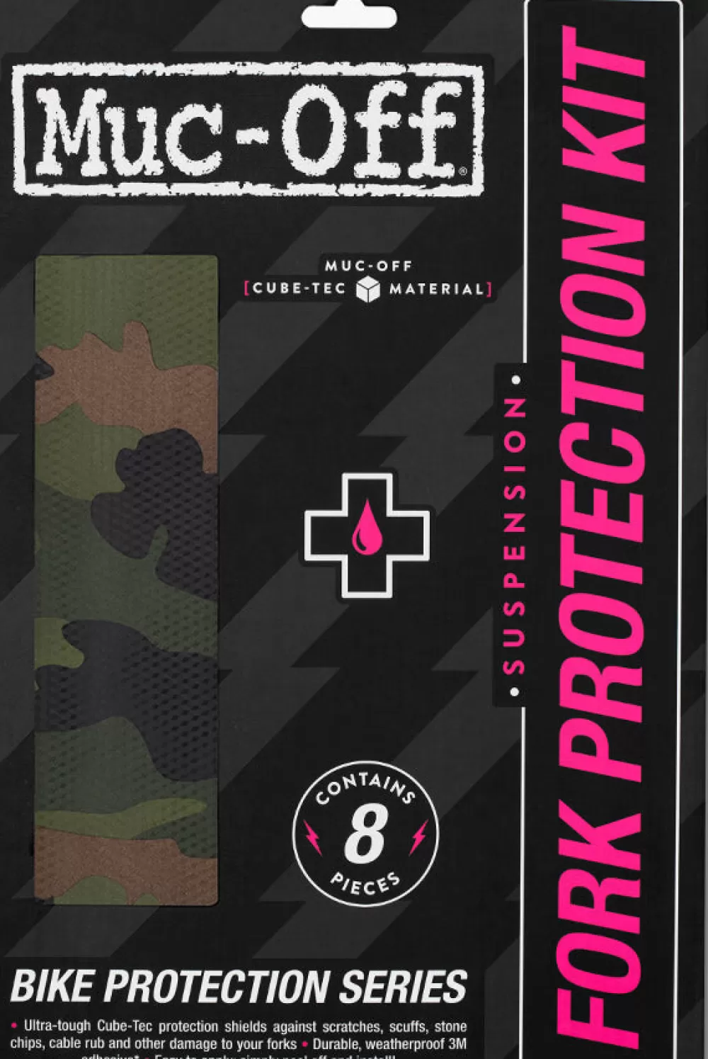 Muc-Off Cykelpleje | Fork Protector Fork Kit - camo