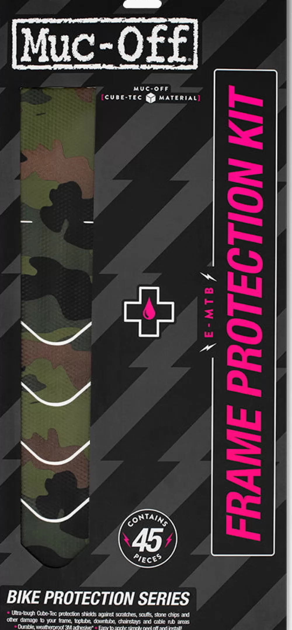 Muc-Off Cykelpleje | Frame Protector Stelbeskyttelse Til E-MTB Kit - camo