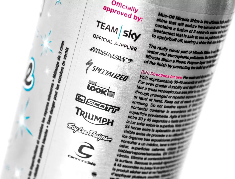 Muc-Off Cykelpleje*Miracle Shine Polérmiddel - 500 Ml