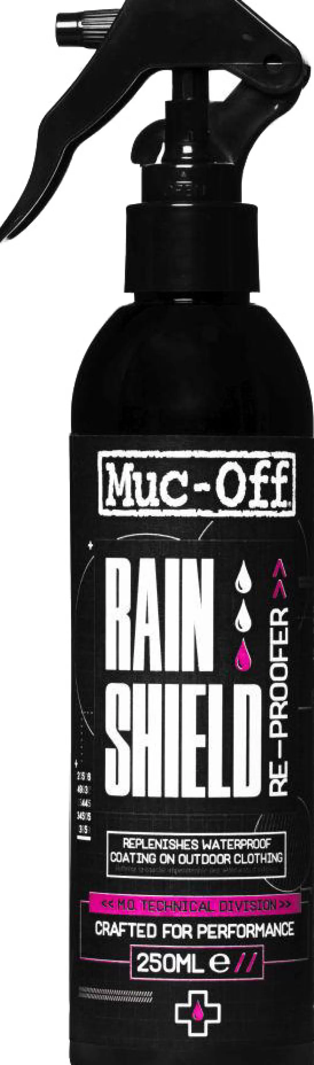 Muc-Off Krops- & Tøjpleje | Rain Shield Re-Proofer 250 Ml
