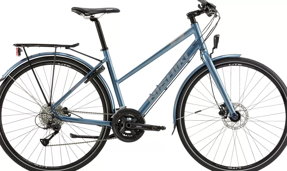 Nishiki Damecykler | City 501 18g Dame 2024 - Blå