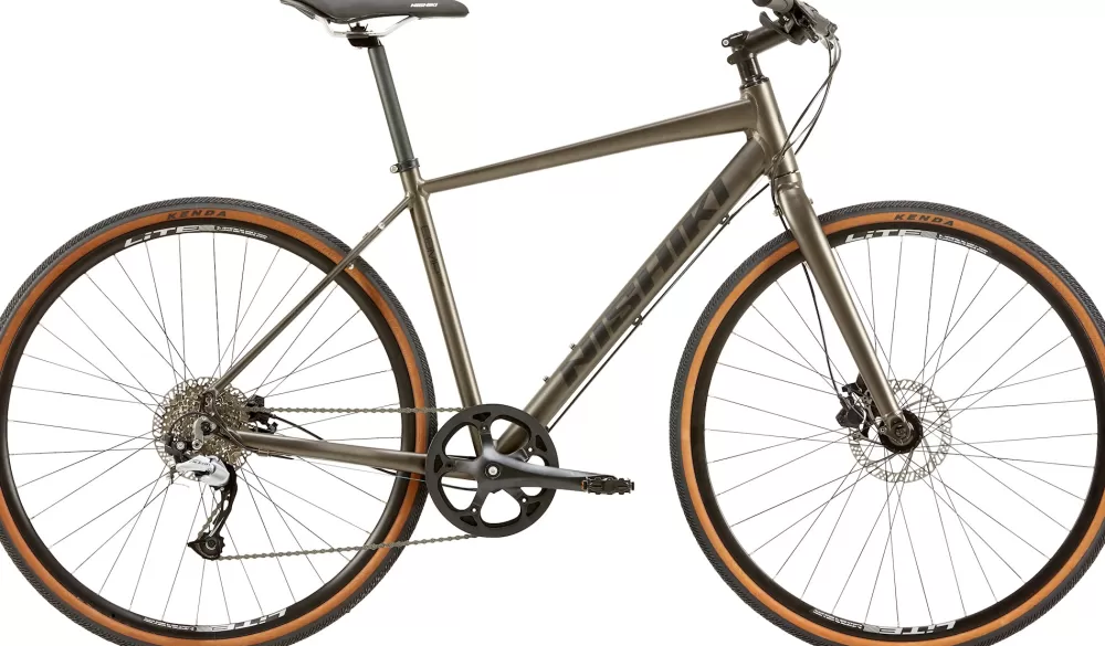 Nishiki Herrecykler | Comp Nine Herre 9g Acera 2023 - Grå/Brun Champagne