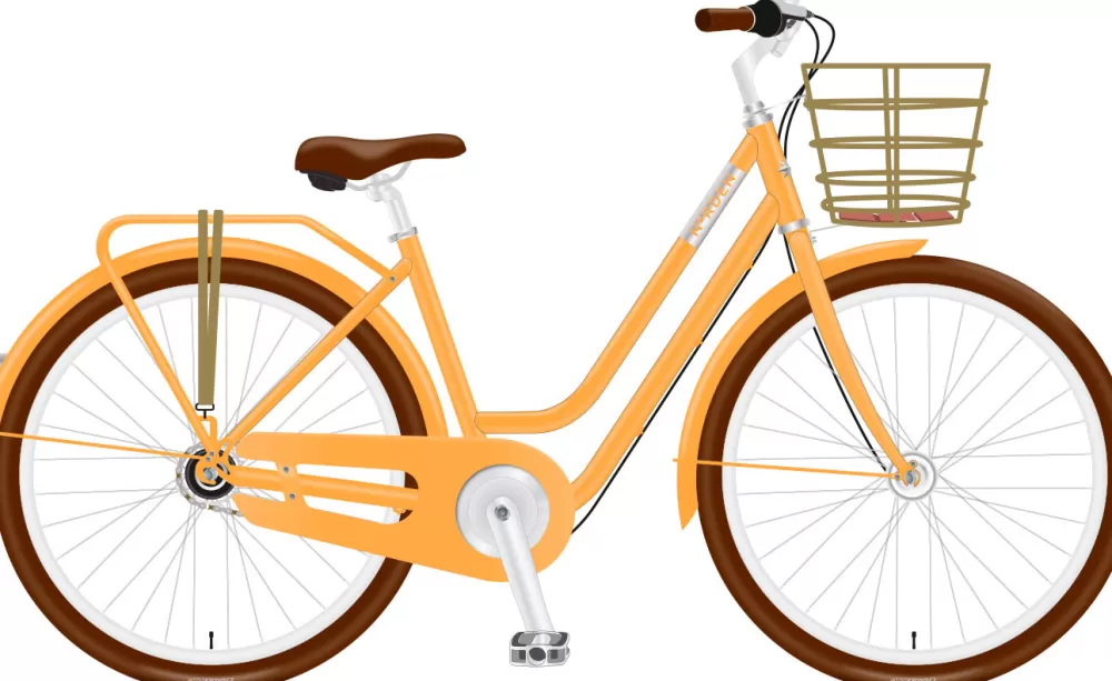 Norden Børnecykler | Clara 24" 3g Pige 2024 - Mango