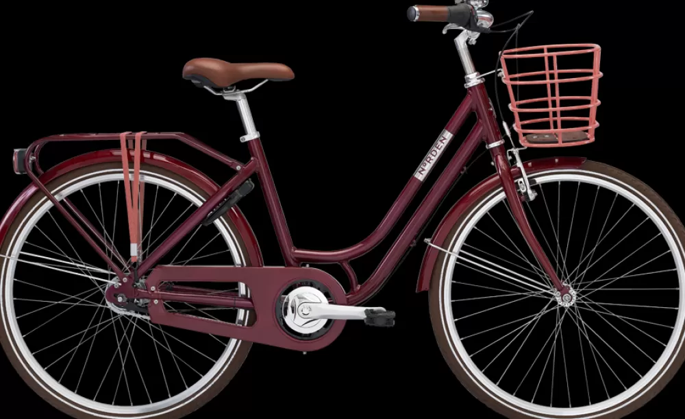 Norden Børnecykler | Clara 26" 7g Pige 2024 - Vinrød