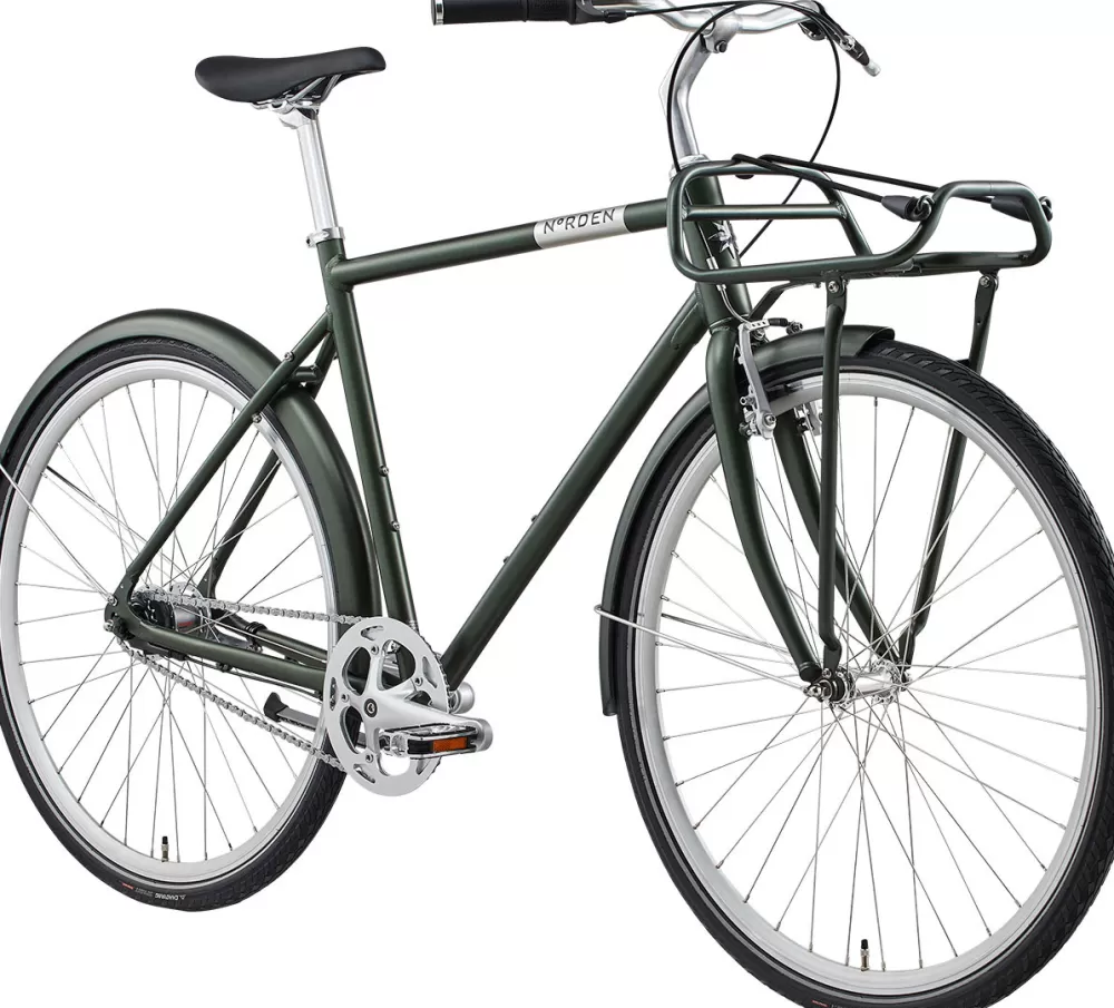 Norden Herrecykler | Thor Army 7g Herre 2024 - Green Matt Army Green Matt