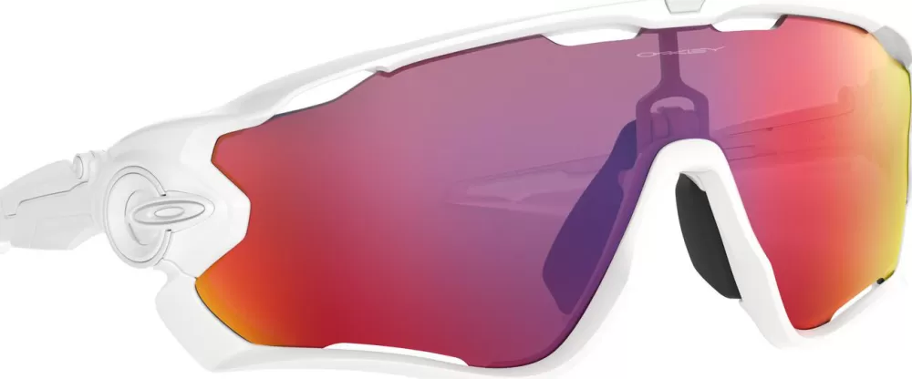 Oakley Cykelbriller | Jawbreaker - POLISHED WHITE / PRIZM ROAD