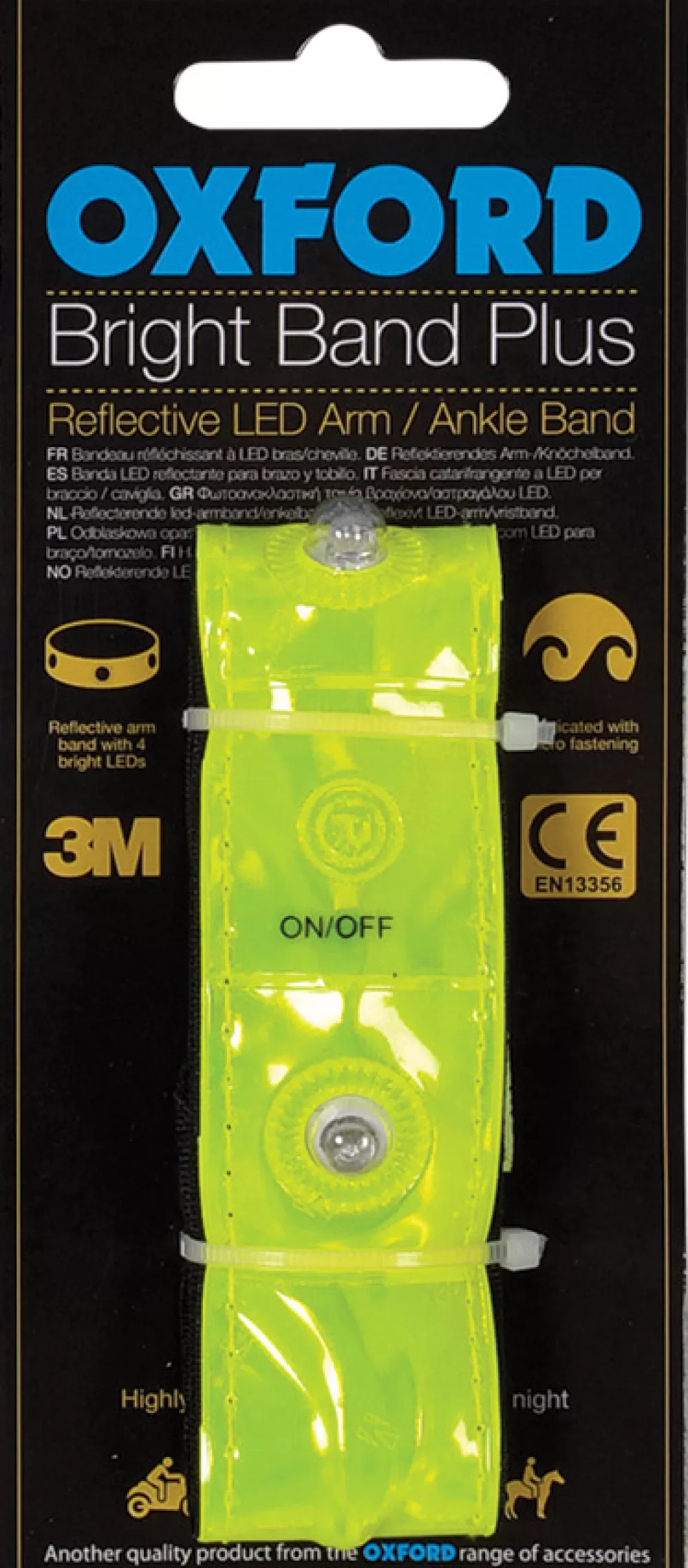 OXC Sikkerhedsudstyr*LED Armbånd M. Refleks
