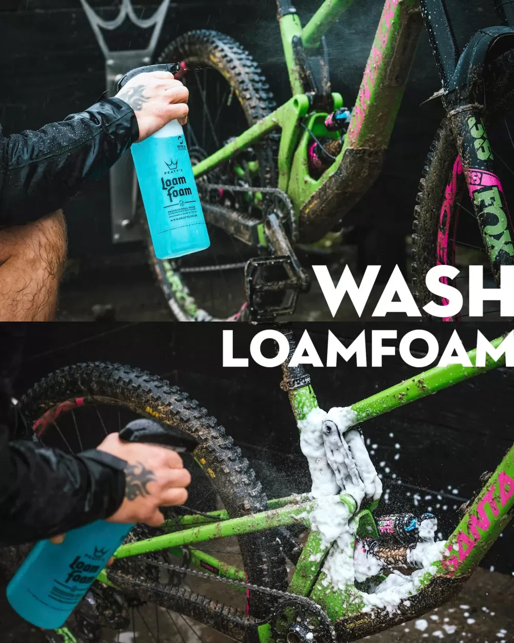 Peaty's Olie / Fedt | Cykelpleje*Gift Pack - Wash Protect Lubricate