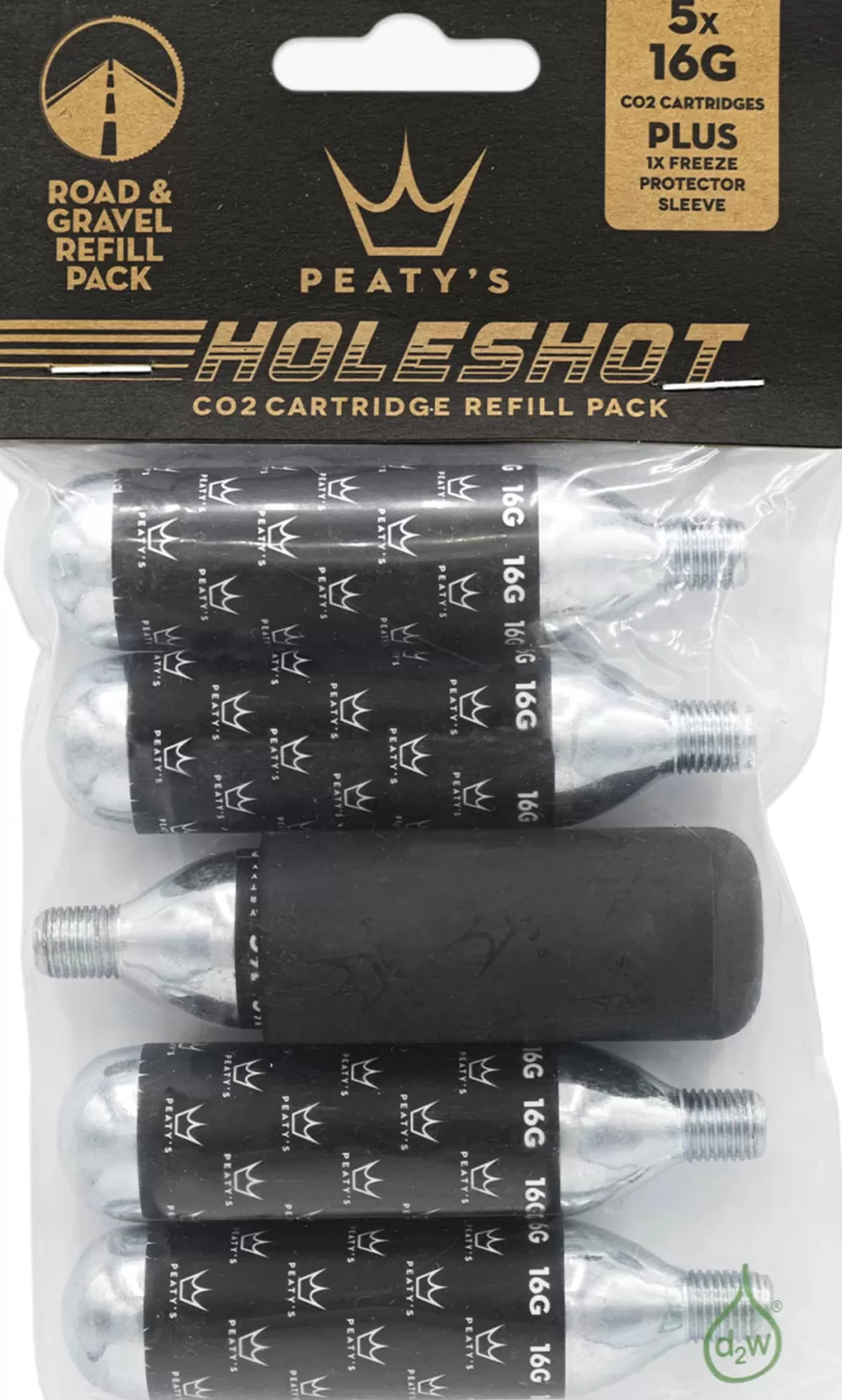 Peaty's Cykelpumper | Holeshot CO2 Pack 16g