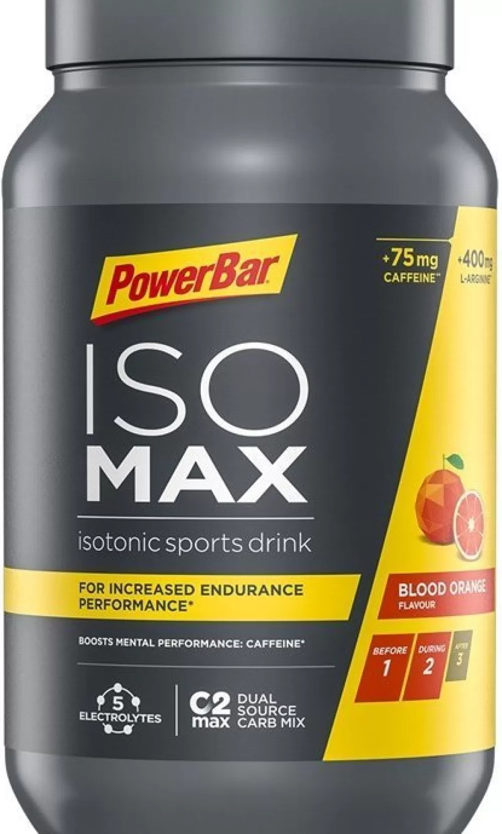 Powerbar Energiprodukter | Spinning*ISO MAX - Energipulver - Blood Orange 1.200g