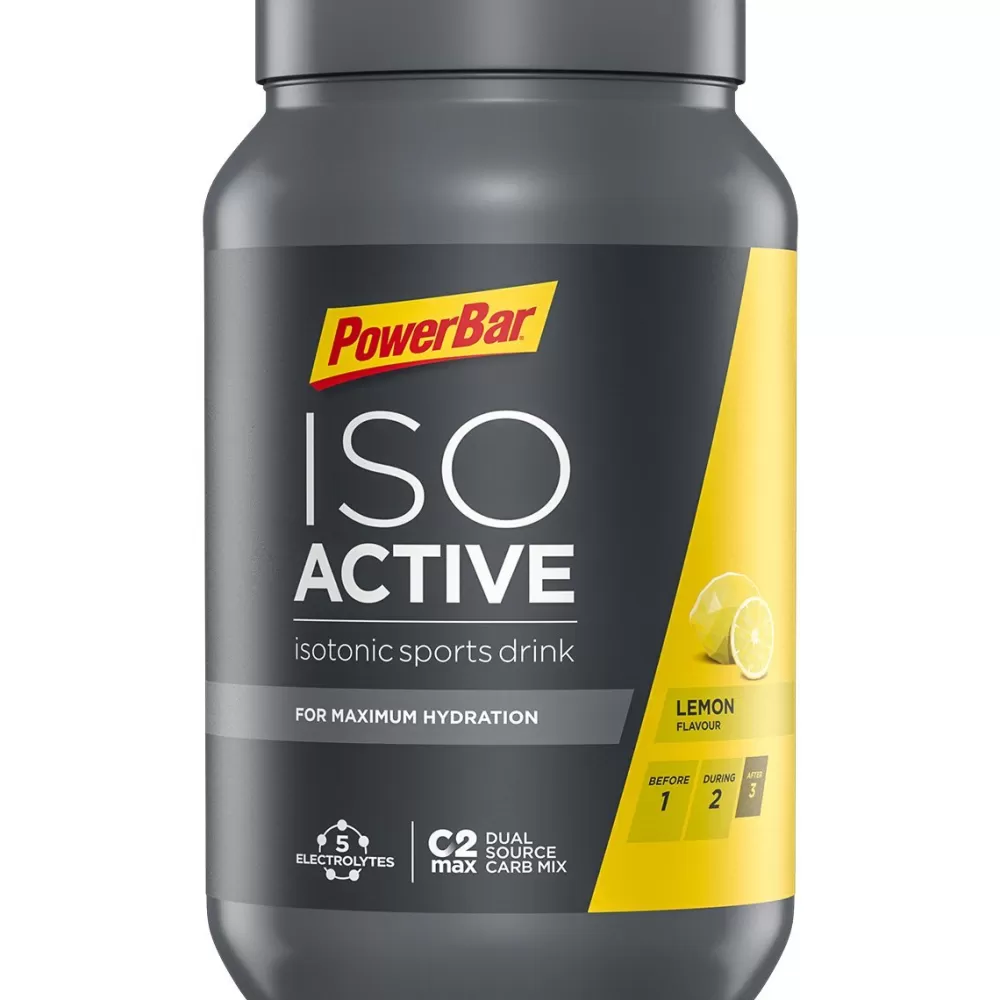 Powerbar Spinning | Energiprodukter | IsoActive - Energipulver - Lemon 600g