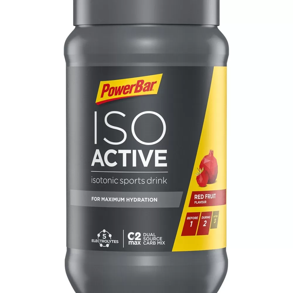 Powerbar Spinning | Energiprodukter | IsoActive - Energipulver - Red Fruit Punch 600g