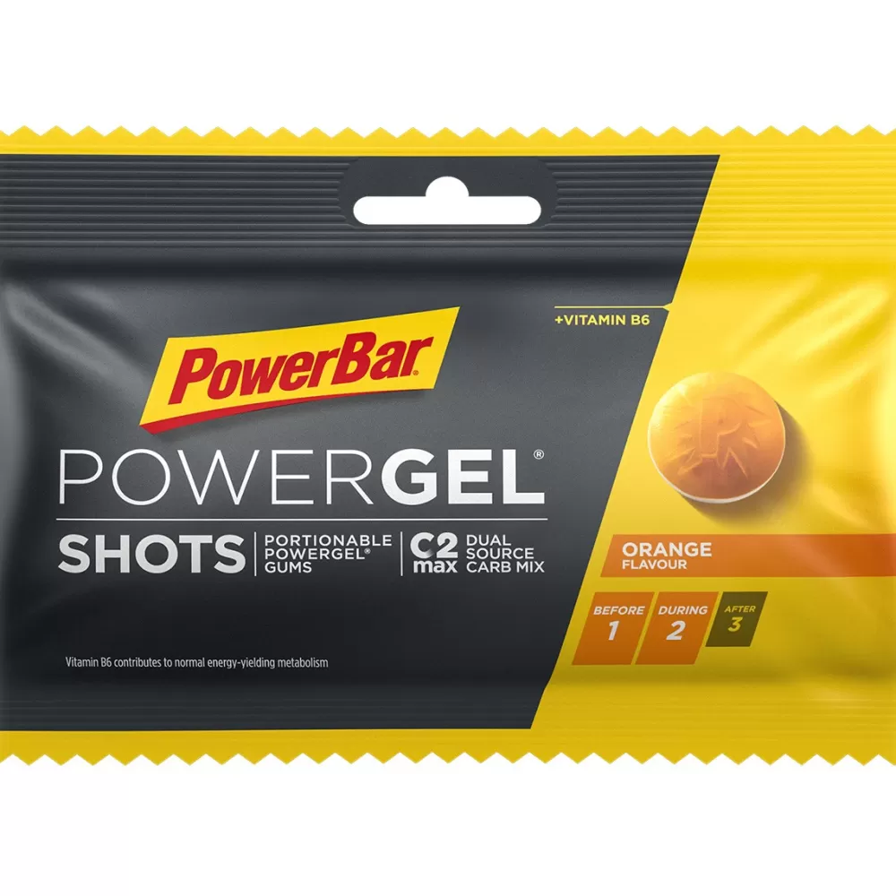 Powerbar Energiprodukter | Spinning*PowerGel Shots - Vingummi - Orange