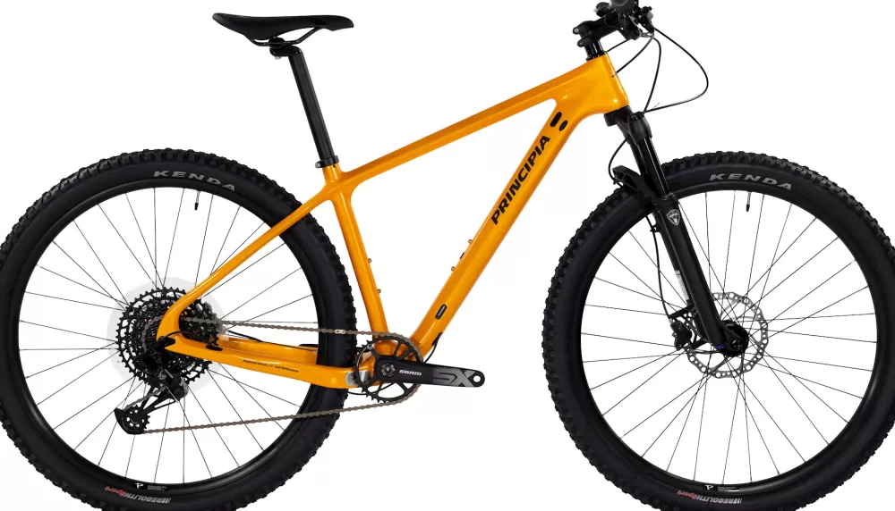 Principia Mountainbikes | Evoke C20 12g SRAM NX Eagle 2023 - Orange blank orange
