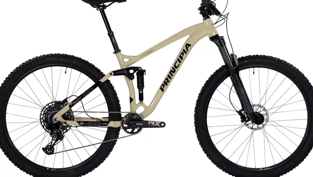 Principia Mountainbikes | Fully 29 NX Eagle 1x12 2023 - Grå shiny sand black