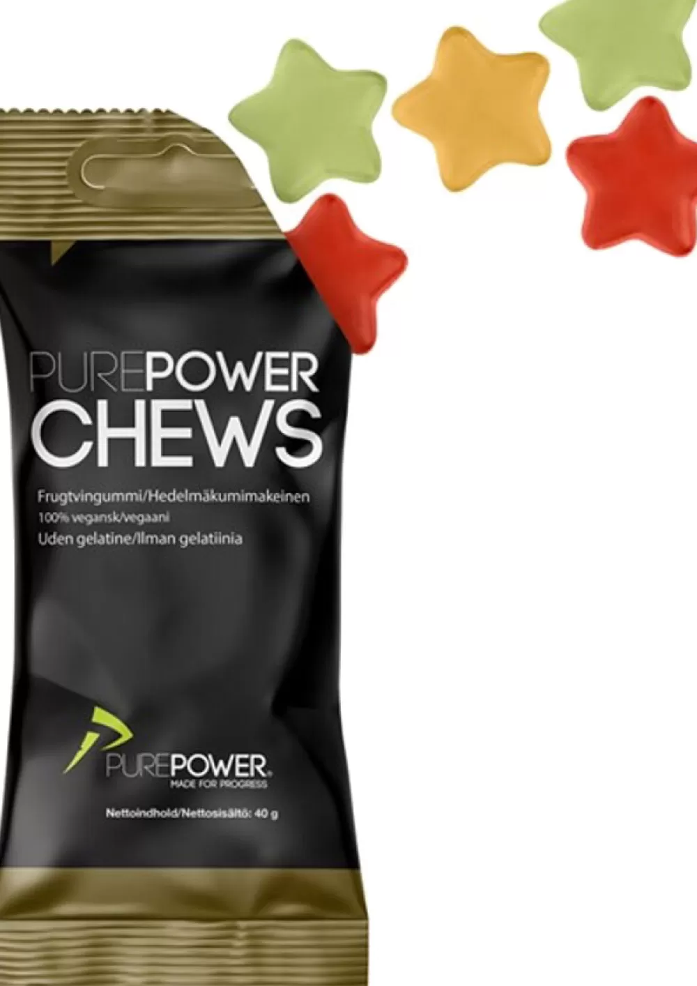 PurePower Energiprodukter | Spinning*Chews Frugtmix - 40g