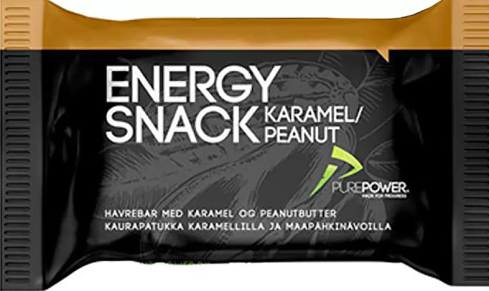 PurePower Energiprodukter | Spinning*Energy Bar Caramel & Peanut - 60g