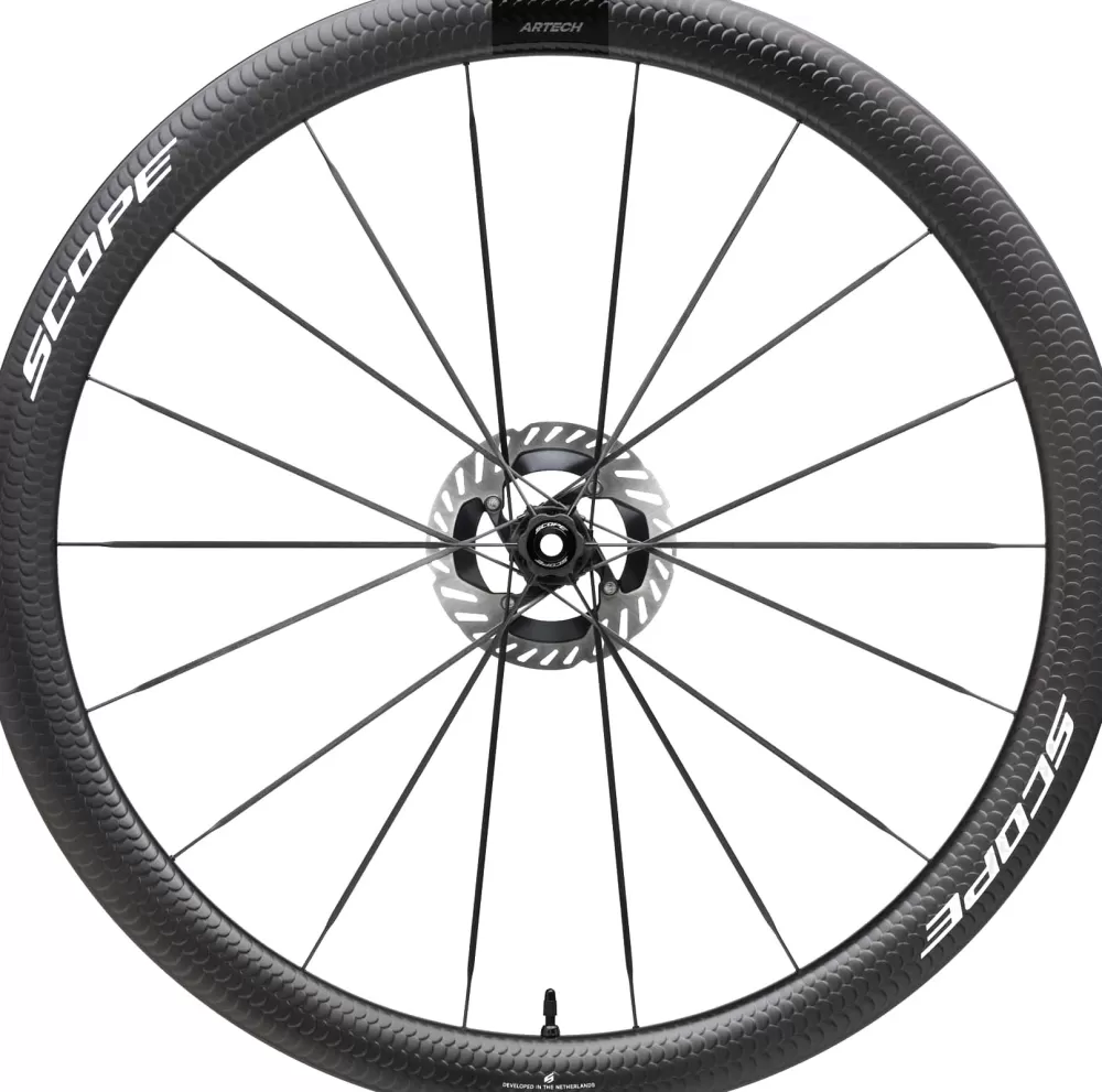 Scope Hjulsæt*Artec 4 Carbon Hjulsæt (Black Decal)