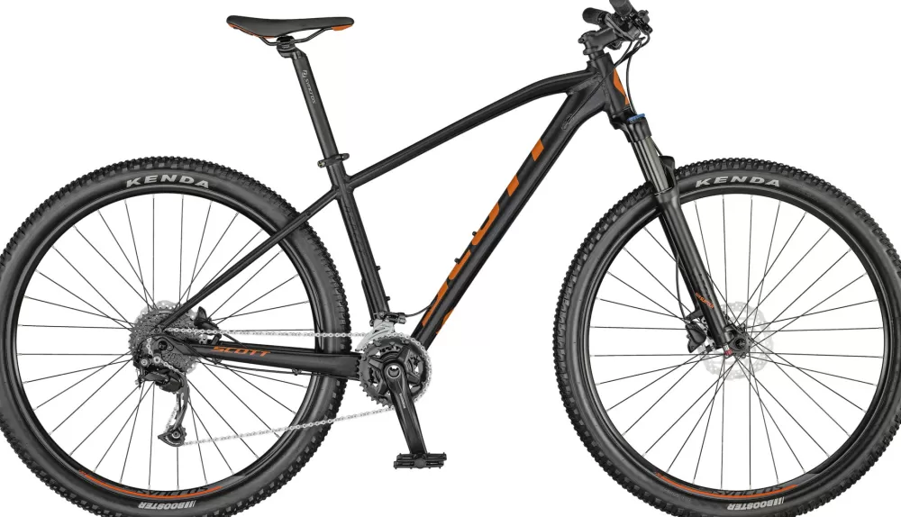 Scott Mountainbikes | Aspect 740 2022 GRANITE BLACK / BLACK / RED
