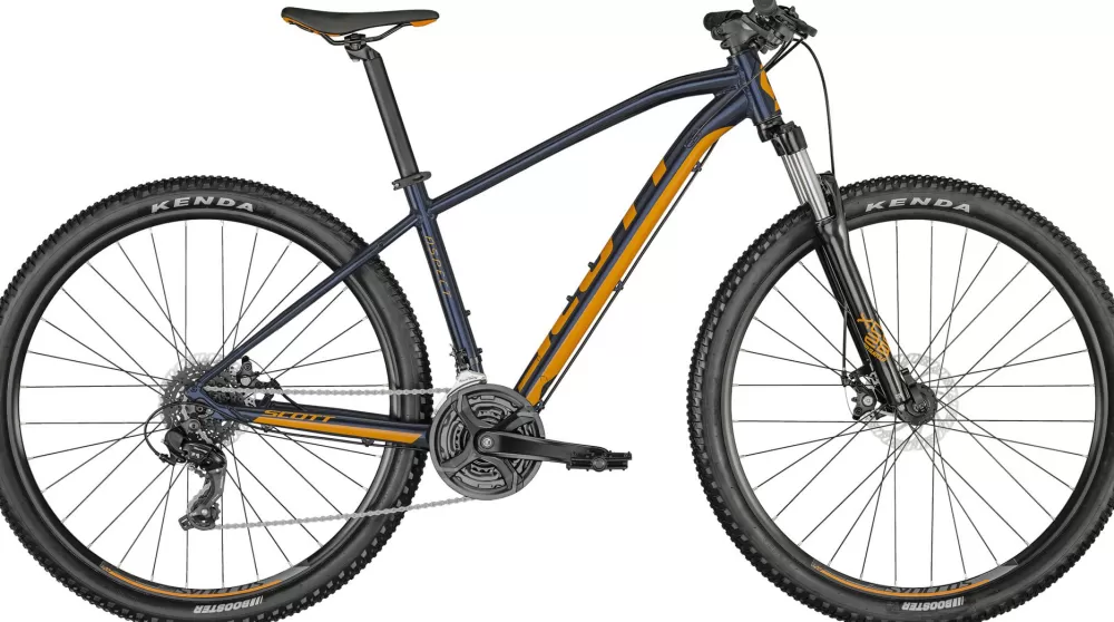 Scott Mountainbikes | Aspect 970 2024 - Blå STELLAR BLUE - TANGERINE ORANGE