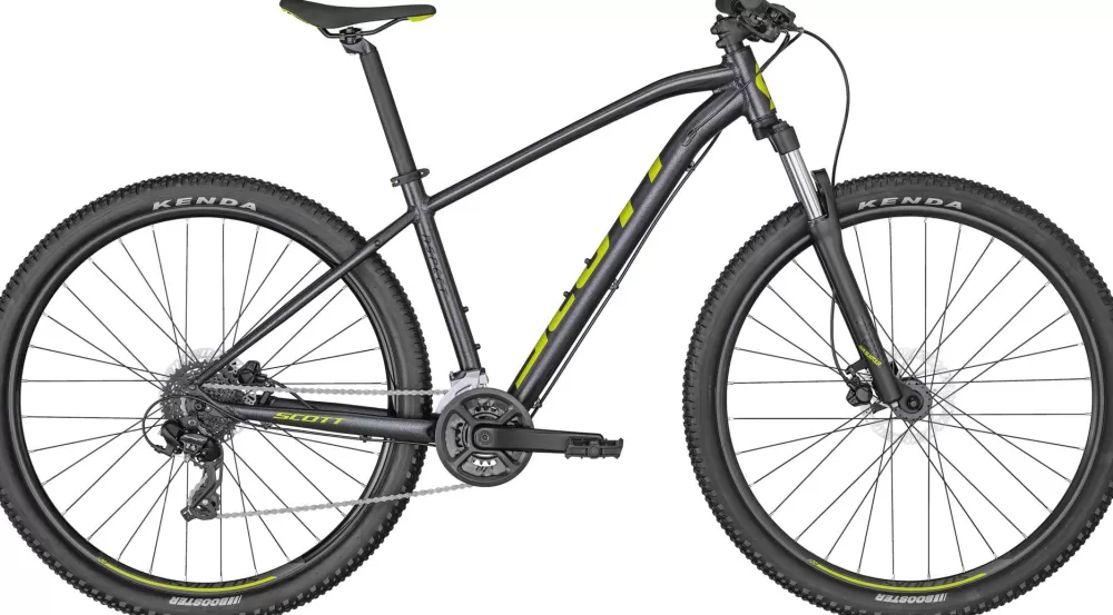 Scott Mountainbikes | Aspect 960 2024 - Grå GRANITE BLACK - QUICKSILVER YELLOW