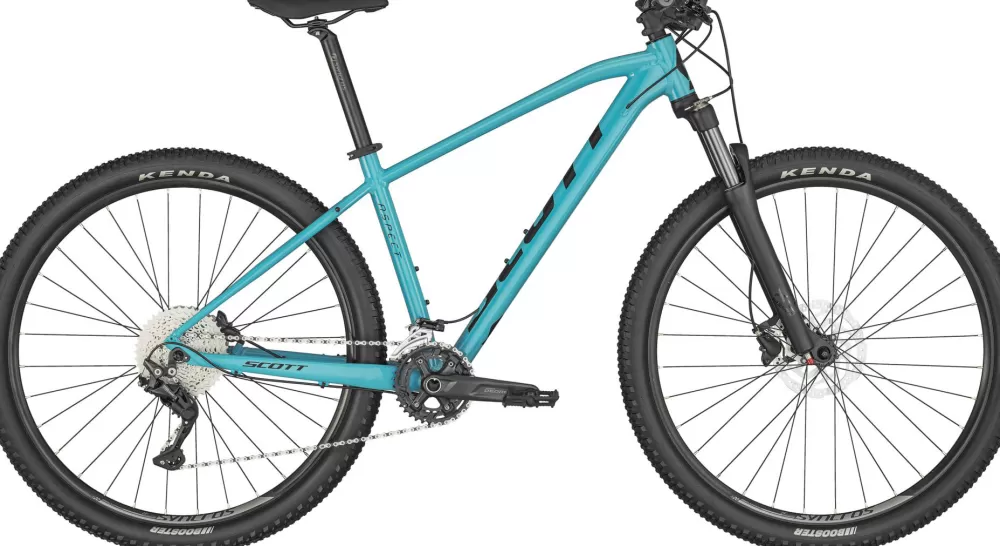 Scott Mountainbikes | Aspect 930 2024 - Turkis CERULEAN BLUE - BLACK