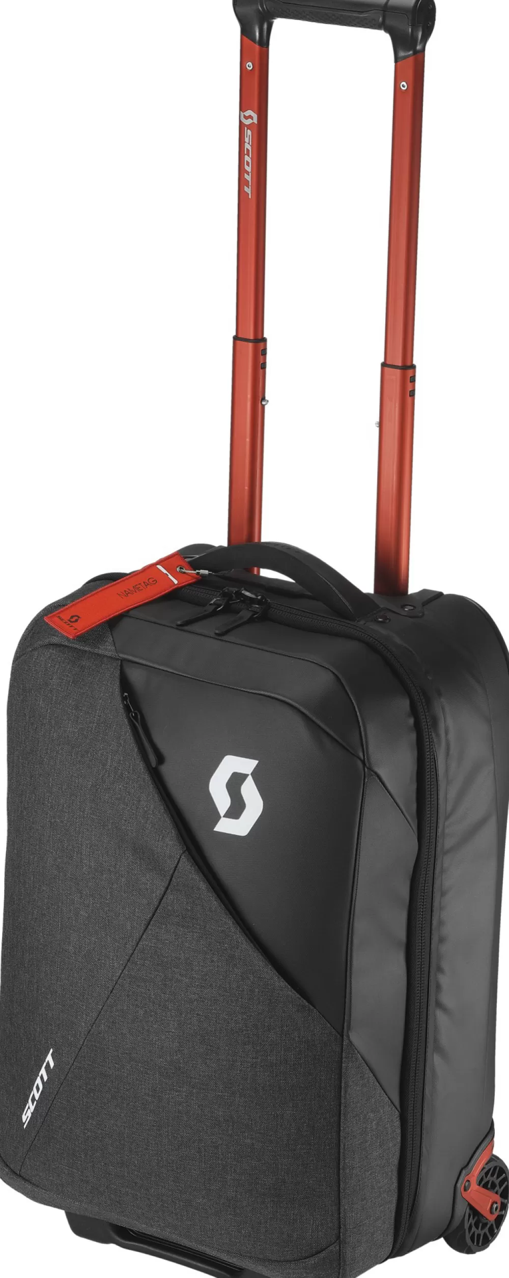 Scott Merchandise | Bag Travel Softcase 40 - Kuffert dark grey/red clay