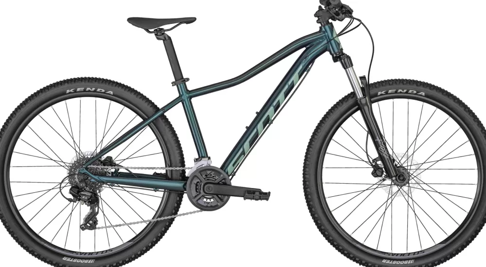 Scott Mountainbikes | Contessa Active 50 27.5" 2022 - Grøn PETROL GREEN + MINERAL BLUE GLOSS