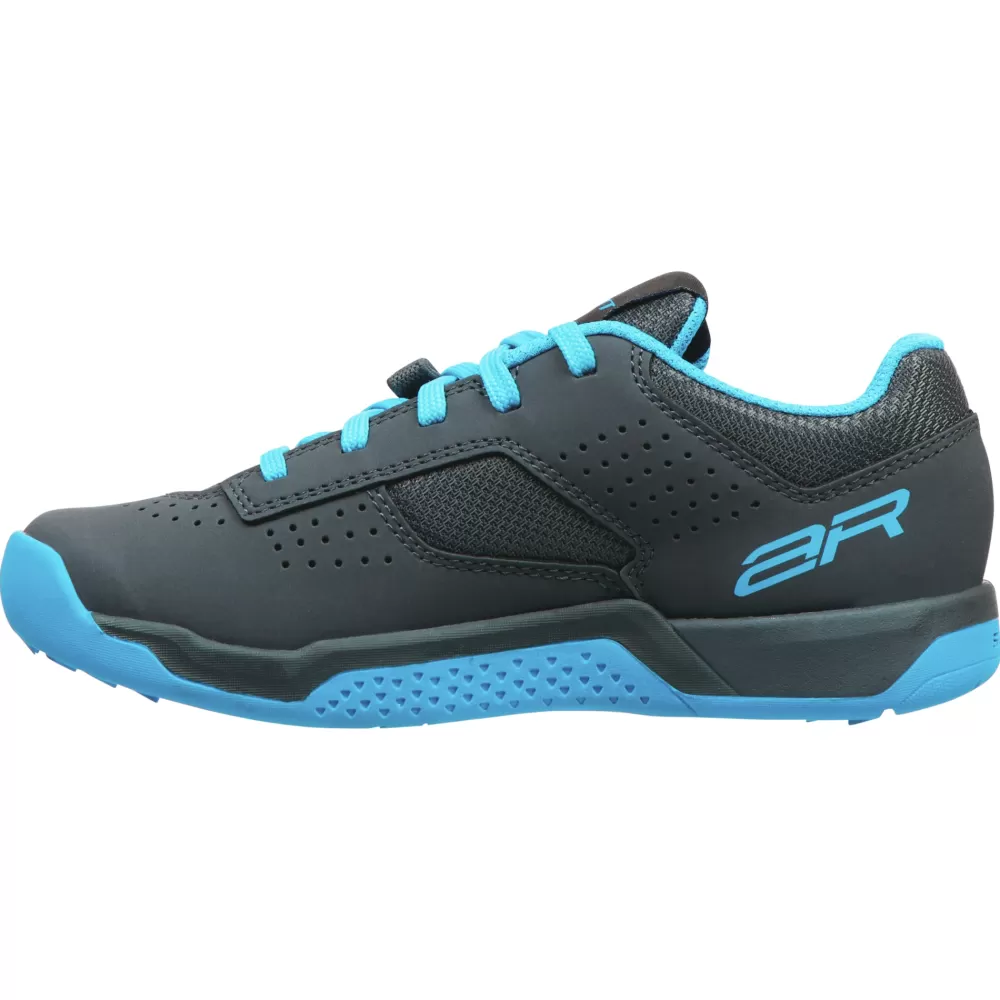 Scott Cykelsko | Børnecykeltøj | MTB AR Kids Lace Cykelsko - Grå/Blå grey/neon blue