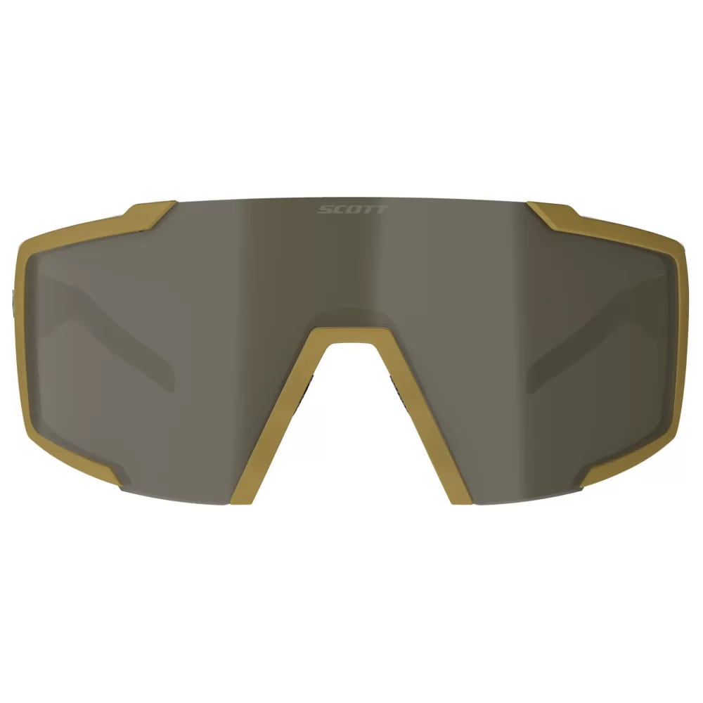 Scott Cykelbriller | Shield Compact Cykelbrille - Gul/Brun gold/bronze chrome