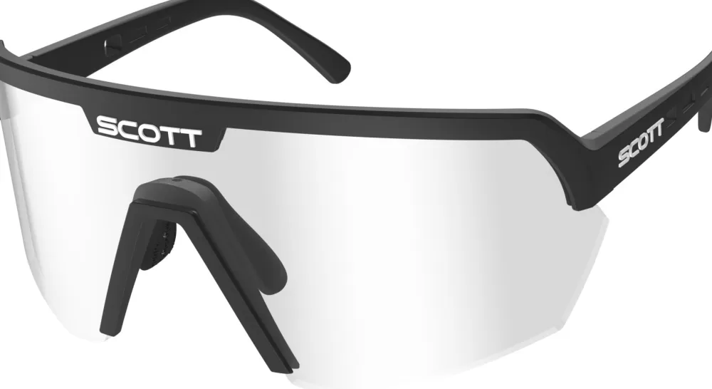 Scott Cykelbriller | Sport Shield Cykelbrille - Sort black/clear