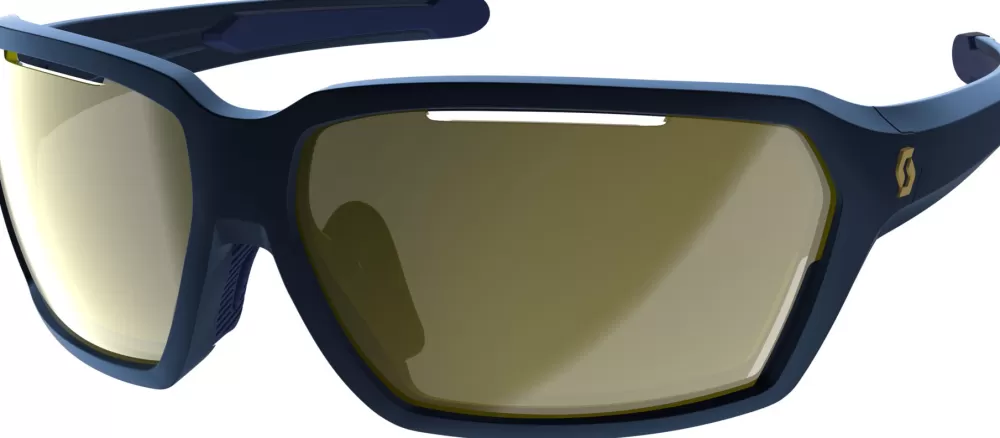 Scott Cykelbriller | Vector Cykelbrille - Blå submariner blue/gold chrome