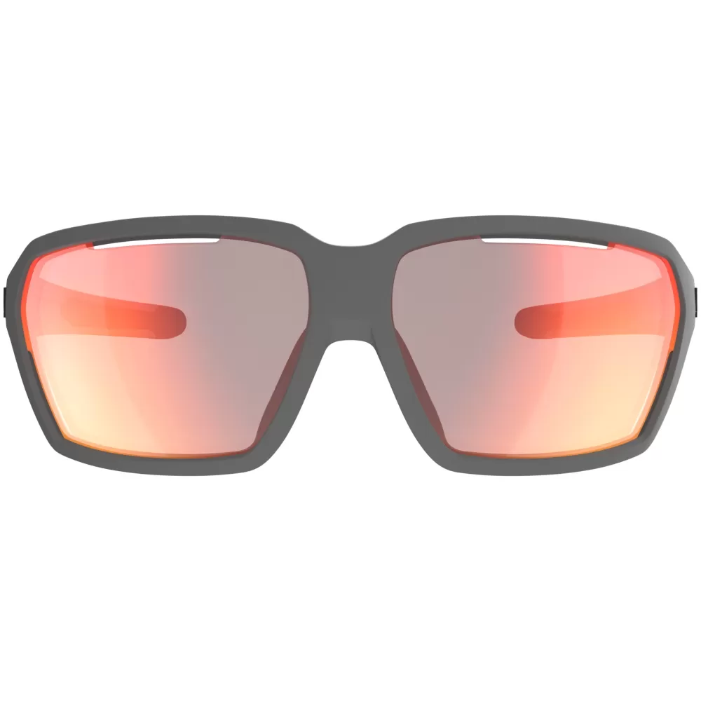Scott Cykelbriller | Vector Cykelbrille - Grå/Rød grey/red chrome