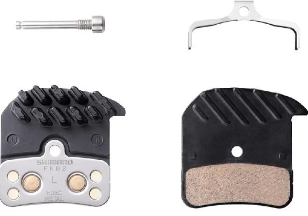 Shimano Bremseklodser*Skivebremseklods Saint H01A Resin BR-M820 Køleribber