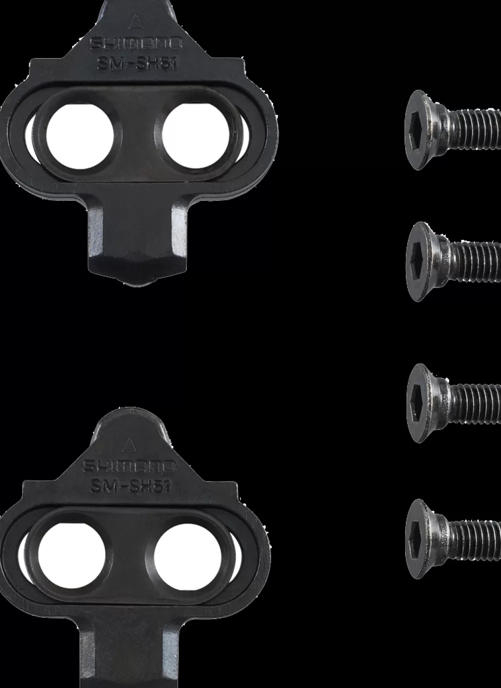 Shimano Pedaler & Klamper*SM-SH51 Klampesæt (Singlerelease) - Uden Klampemøtrik