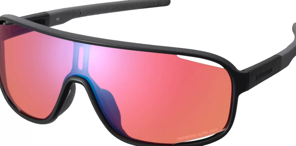 Shimano Cykelbriller | Technium Solbriller Ridescape - Metal Sort