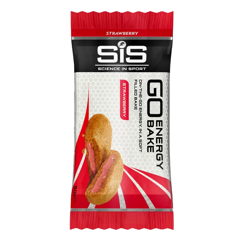 Science in Sport Energiprodukter | Spinning*SIS Go Energy Jordbær Bake Bar - 50g