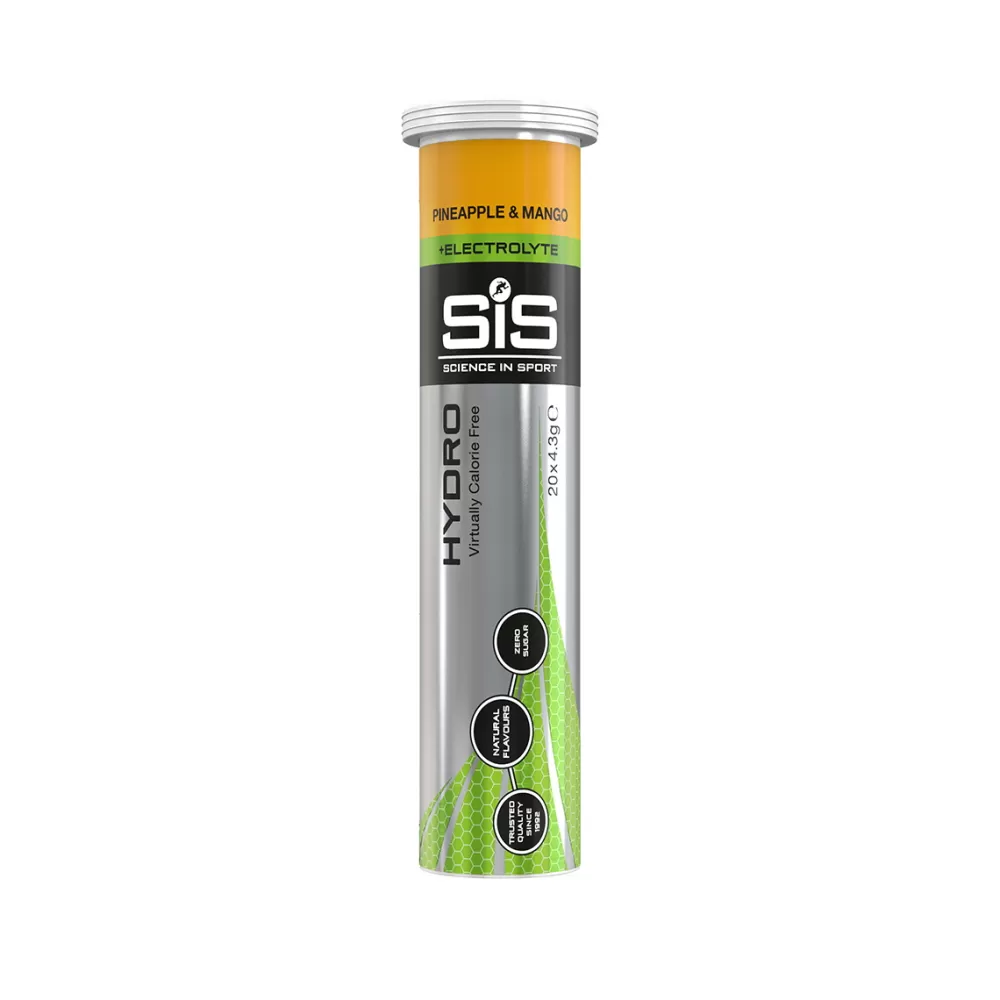 Science in Sport Energiprodukter | Spinning*SIS GO Hydro Tabletter Ananas + Mango - 20x4g