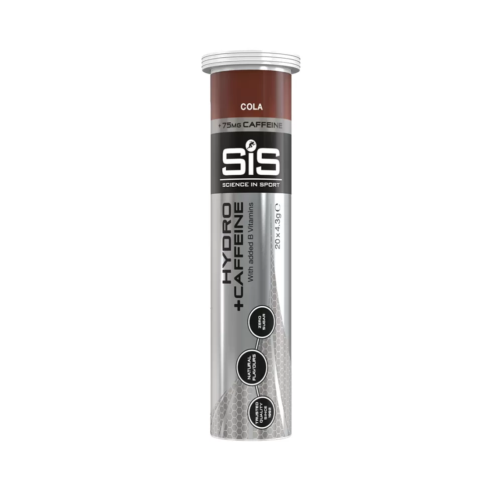 Science in Sport Energiprodukter | Spinning*SIS GO Hydro Tabletter Cola + Koffein - 20x4g