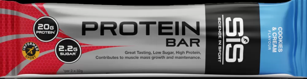 Science in Sport Energiprodukter | Spinning*SIS Protein Bar Cookies & Cream 64g