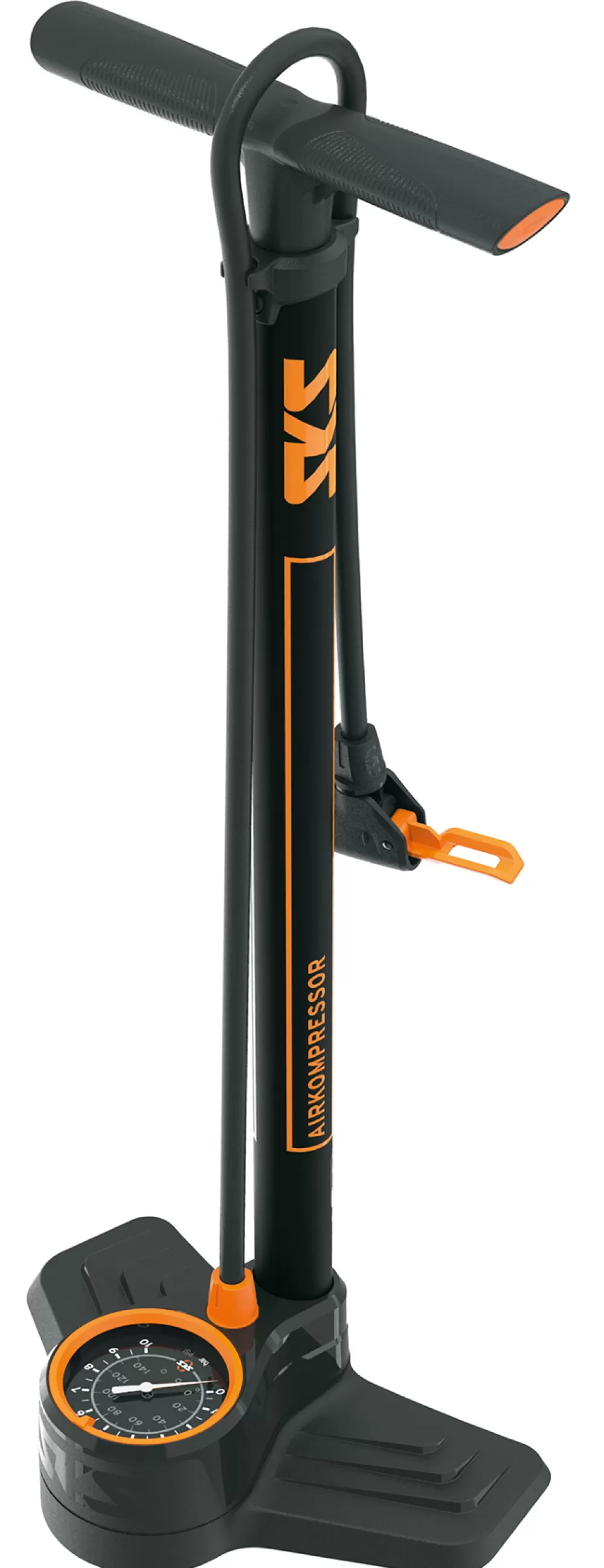 SKS Cykelpumper | Airkompressor 10.0 10bar/144psi - sortorange