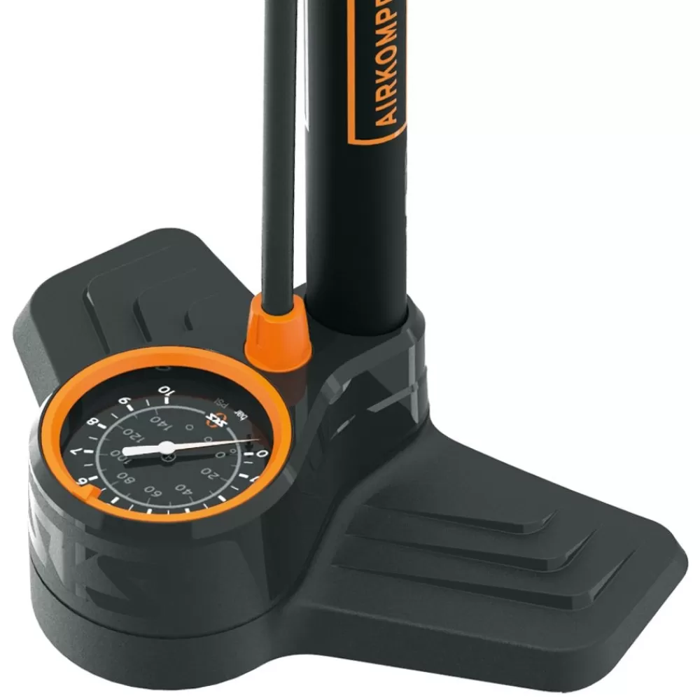 SKS Cykelpumper | Airkompressor 10.0 10bar/144psi - sortorange
