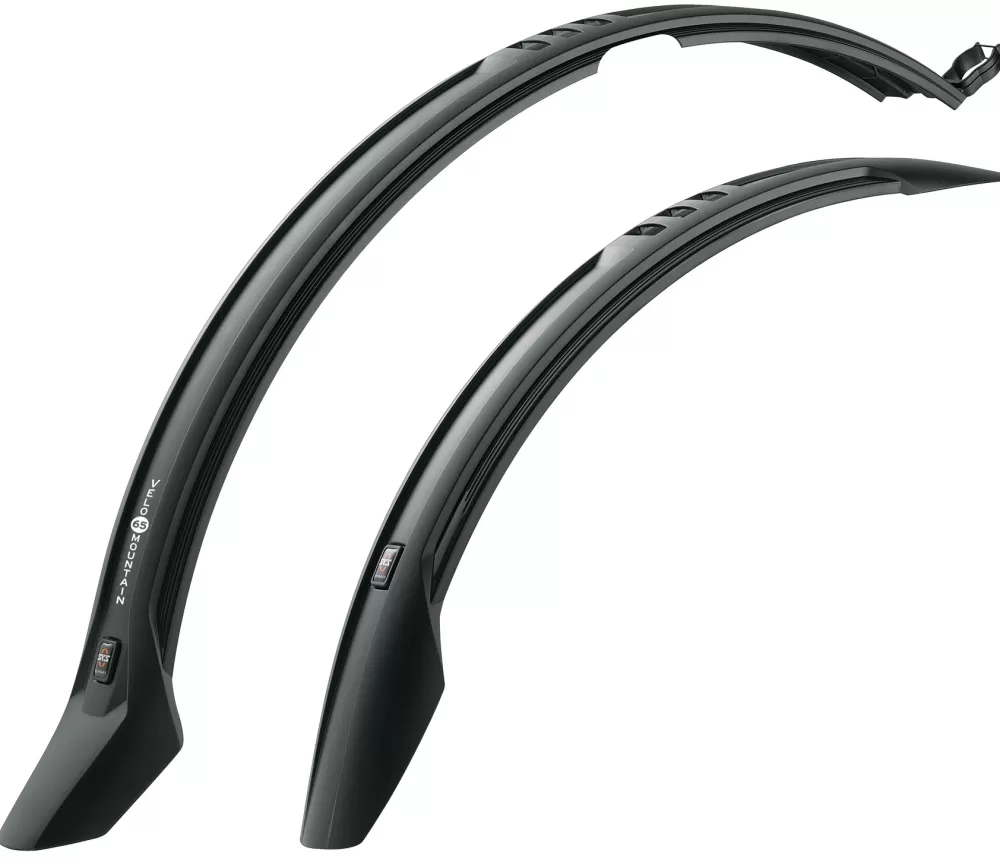 SKS Cykelskærme | Velo 65 Mountain Skærmsæt 26"-27.5" U. Stivere - Sort