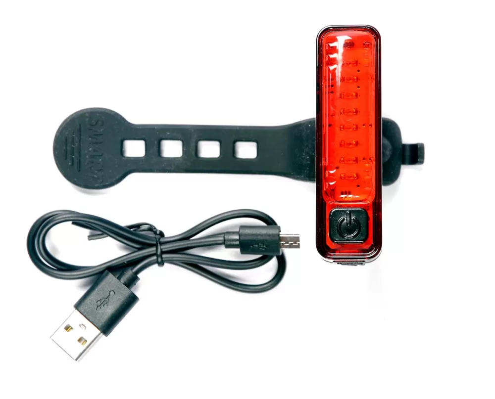 Smart Cykellygter | Acrux Micro LED Baglygte USB