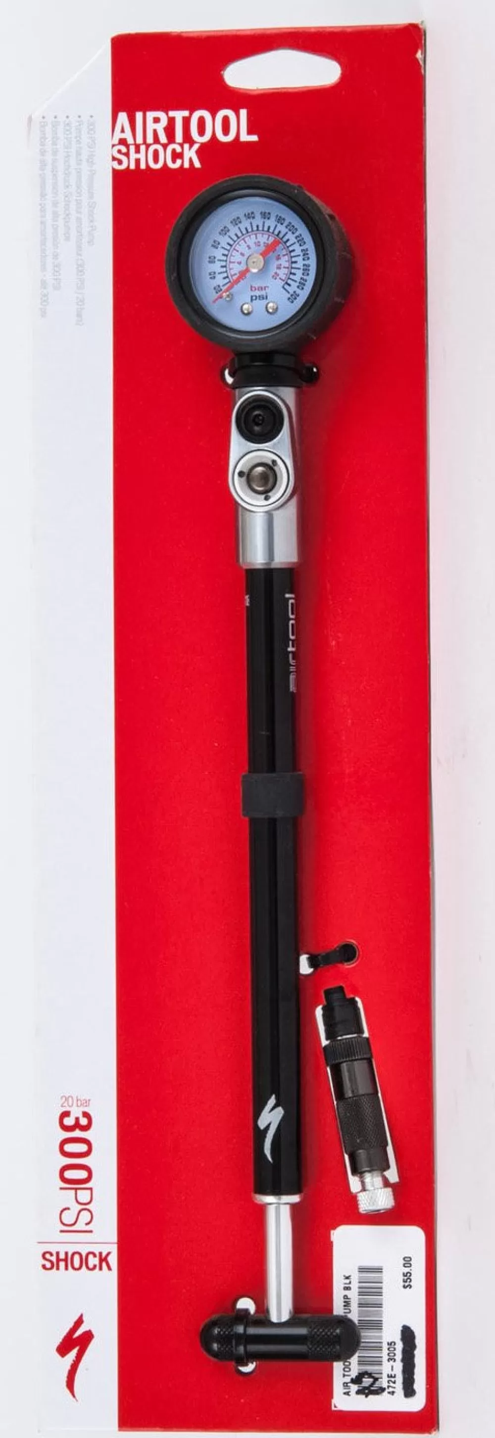 Specialized Cykelpumper | Air Tool Shock Pump (Gaffelpumpe M. Zerovalve)