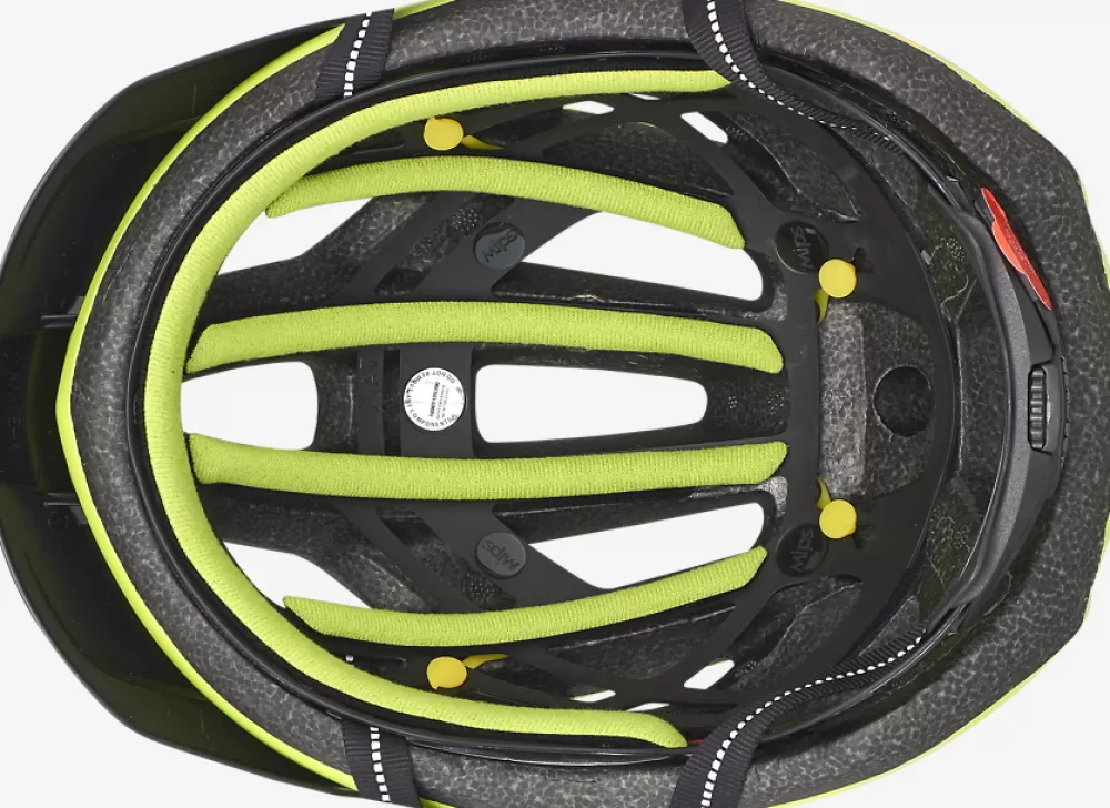 Specialized Cykeltøj Til Herre | Cykelhjelme | Centro M. LED MIPS - Gul Hyper Green