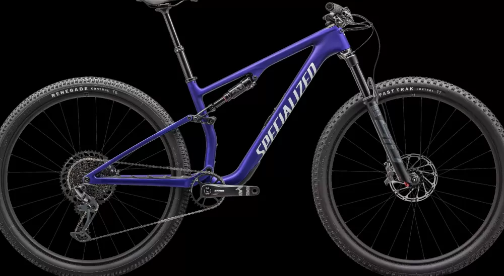 Specialized Mountainbikes | Epic 8 Comp 2025 - Lilla Satin Metallic/Sapphire White
