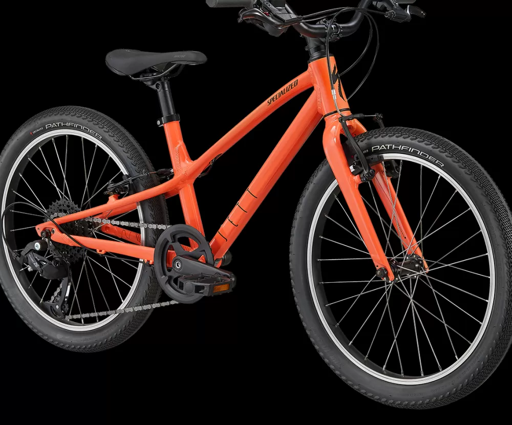 Specialized Børnecykler | Jett 20 2025 - Orange Gloss Blaze / Black