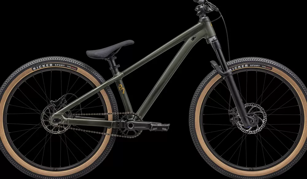 Specialized Børnecykler | Mountainbikes | P.2 2024 - Grøn SATIN DARK MOSS OVERSPRAY / OAK GREEN / HARVEST GOLD